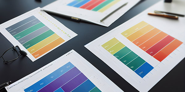 images of color swatches for graphic design services in Northwest Arkansas